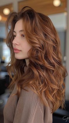 Explore 25 Stunning Dark Brown Hair Color Inspirations Soft Hair Color Aesthetic, Dark Golden Hair Color, Auburn Brown Balayage, Muted Copper Hair, Light Ginger Brown Hair, Soft Copper Hair, Red Hair Layers, Copper Brown Hair Color, Copper Brown Hair