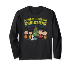 PRICES MAY VARY. Officially Licensed by Peanuts Graphic Artwork OPNT-0026 Lightweight, Classic fit, Double-needle sleeve and bottom hem Peanuts Charlie Brown, Brown Christmas, Charlie Brown Christmas, Charlie Brown Peanuts, Long Sleeve Tank Top, Christmas Carol, Christmas Special, Charlie Brown, Types Of Shirts