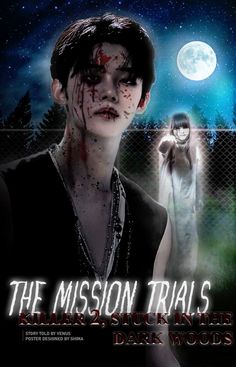 the poster for the movie, the mission trials with an image of a woman and a man