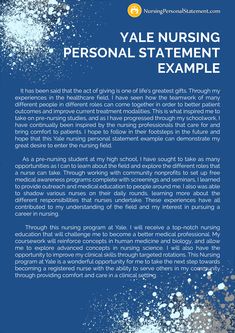 a blue book cover with white splatters on it and the words vale nursing personal statement example