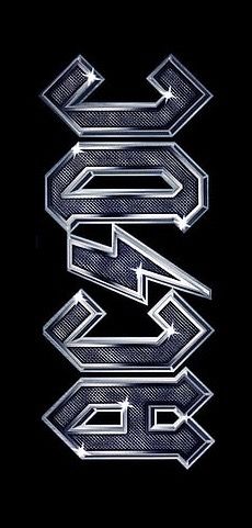 the letter s is made up of silver letters and arrows on a black background with white lines