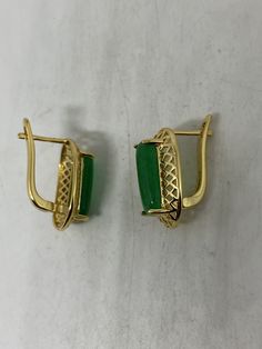 Delicate and detailed nephrite Jade and stone and white bronze gold rhodium earrings Chinese letter for luck These earrings are about an inch long All jewelry is shipped in a nice gift box. Check out our over a THOUSAND great reviews Luxury Lever Back Earrings As Gift, Handmade Rectangular Earrings For Formal Occasions, Formal Earrings With Lever Back And Rectangular Shape, Luxury Rectangular Earrings As Gift, Green Luxury Earrings, Luxury Rectangular Earrings For Gift, Green Rectangular Earrings For Formal Occasions, Formal Jade Jewelry With Matching Earrings, Rectangular Earrings Gift