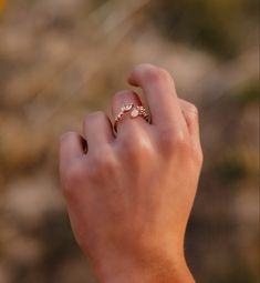 Rose gold crystal wedding engagement ring with pink crystals Dainty Adjustable Crystal Promise Ring, Adjustable Dainty Crystal Promise Ring, Adjustable Rose Gold Midi Rings For Promise, Adjustable Delicate Rose Gold Midi Rings, Delicate Adjustable Crystal Promise Ring, Adjustable Delicate Crystal Promise Ring, Dainty Adjustable Rose Gold Ring, Fairy Ring, Mermaid Tale