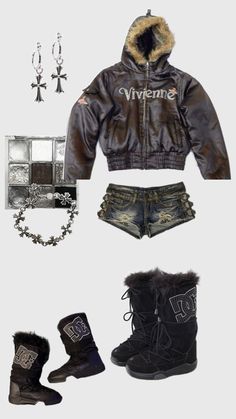 Outfit inspo y2k streetwear vintage emo dc shoes fashion vivienne westwood collage mode