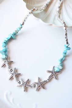 Little starfish dangle necklace, starfish charms necklace, simple star necklace, boho necklace, necklace under 25, necklace gift under 25 Star Charm Necklaces For Beach, Star Charm Necklace For Beach, Beach Star Charm Necklace, Bohemian Charm Necklace With Starfish For Gift, Bohemian Charm Necklace With Starfish Charm As Gift, Bohemian Charm Necklaces With Starfish Charm For Beach, Bohemian Starfish Charm Necklace For Gift, Bohemian Starfish Necklace For Gift, Bohemian Starfish Charm Necklace For Beach