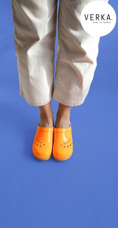 The Blomma clog is a comfortable wooden clog that comes in a palette of colors. The imprint inspired the name Blomma, which means “flower” in Swedish. Orange Round Toe Clogs With Rubber Sole, Orange Closed Toe Clogs With Rubber Sole, Spring Orange Closed Toe Clogs, Spring Orange Clogs With Round Toe, Orange Closed Toe Clogs For Summer, Summer Orange Closed Toe Clogs, Clogs For Women, Wooden Clogs, Low Heel Shoes