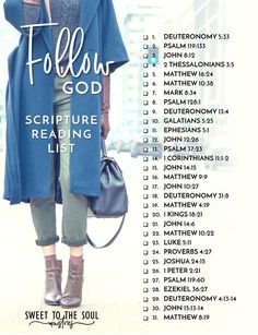 a poster with the words follow god in it