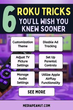 An image illustrating Roku's hidden tricks and tips. Roku Channels Free, Roku Hacks, Cable Tv Alternatives, Roku Private Channels, Internet Safety Tips, Free Tv And Movies, Tv Set Up, Tv Without Cable, Tv Hacks