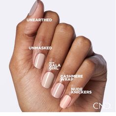 CND Creative Nail Design Shellac Power Polish Gel Nail Polish Unearthed 0.25 oz 7.3 mL Cnd Vinylux Colors, Cnd Shellac Colors, Cnd Nail Polish, Shellac Nail Colors, Shellac Nail Polish, Cnd Shellac Nails, Neutral Nail Color, Shellac Colors, Cnd Nails