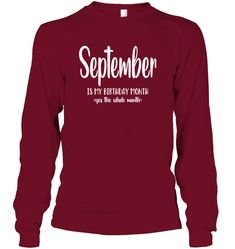 Introducing our exclusive "September is My Birthday Month" shirt, designed to celebrate the joy of birthdays and capture the excitement of an entire month filled with festivities! If you're an September baby or know someone who is, this shirt is the perfect way to embrace the birthday spirit and showcase your love for this special time of the year. Crafted with care and printed on high-quality fabric, our "September is My Birthday Month" shirt offers both style and comfort. The vibrant design fe September Birthday Month, September Baby, My Birthday Month, September Birthday, Open Arms, Face Light, Birthday Month, Vibrant Design, My Birthday