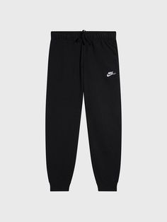 DESCRIPTION:A closet staple, the Nike Sportswear Club Fleece Joggers combine a classic look with the soft comfort of fleece for an elevated, everyday look that you can wear every day.PRODUCT DETAILS:Standard fit for a relaxed, easy feelFabric Content: Body: 80-82% cotton/18-20% polyester.Side pocket knuckle side/back pocket: 100%cotton. Side pocket palm side: 80%cotton/20% polyester.Material percentages may vary. Check labelfor actual content.Machine washW901SP24 Cheap Black Ankle-length Sweatpants, Black Logo Sweatpants For Loungewear, Black Sweatpants With Logo Detail For Loungewear, Black Joggers With Logo For Loungewear, Black Loungewear Joggers With Logo Detail, Black Athleisure Sweatpants With Logo Detail, Black Fleece Sweats With Ribbed Waistband, Black Sports Sweatpants With Logo Detail, Black Logo Detail Sweatpants For Sports