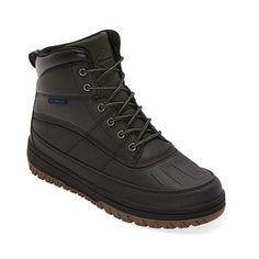 These St. John's Bay men's Hatley hiking boots are a durable stylish option for all your adventure needs. This pair of lace-up boots has a rubberized sole and memory foam cushioning to keep you comfortable on the move. Team them with jeans or your favorite workout gear.Features: Memory FoamClosure Type: Lace-UpFootwear Technology: Memory Foam InsoleShaft Circumference: 10 1/2 InchesBoot Shaft Height: 6 1/4 InchesShoe Heel Height: 1 1/2 InchesUpper/Outer Base Material: 90.8% Polyurethene, 9.2% Po Heeled Lace Up Boots, Workout Gear, Lace Boots, Boots Black, Lace Up Boots, Black Boots, Hiking Boots, Shoe Laces, Memory Foam