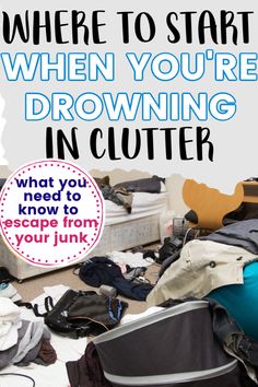 Decluttering Ideas Minimalism, Decluttering List, Clutter Help, Easy House Cleaning, Declutter Closet, Declutter Checklist