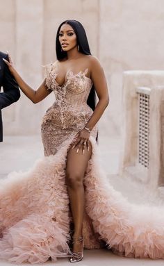 Prom Rose Gold Dress, Ball Gowns Prom Elegant Rose Gold, Dramatic Prom Hair, South Africa Prom Dresses, Wedding Vacation Outfit, Nude Wedding Dress Black Women, Gold Md Dresses, Gold Matric Dance Dresses, Prom Nails Elegant