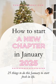 Create positive change this January. These 25 things to do will help you reset your mindset and embrace a fresh chapter for 2025 and beyond. January To Do List, Things To Do In January, Year Reset, Money Help, Mental Note, 2025 Goals, Start A New Life, Copywriting Course, Turn Your Life Around