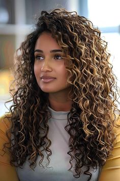 Best Curly Hairstyles, Mommy Hairstyles, Highlights Curly Hair, Curly Hair Photos, Colored Curly Hair, Updos For Medium Length Hair, Permed Hairstyles, Curly Hair Cuts, Curly Hairstyles