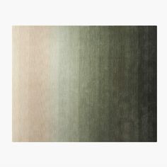 an abstract painting with different shades of green and beige