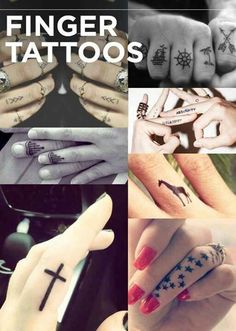 the finger tattoos we all want in 2013