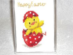 #personalizedname #easterembroidery #personalizedgift #eastergift #grandmagift #CrossStitchWords #CustomCrossStitch #custommagnets #fridgemagnets #crossstitchmagnet #handmademagnet #HappyEasterCard #happycard Grandma Cross Stitch, Ukraine Cross Stitch, Decoration Easter