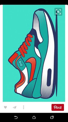 an illustration of a pair of running shoes