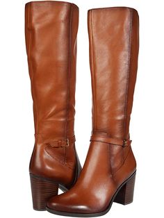 Naturalizer Kalina Wide Shaft | Zappos.com Tall Leather Boots, Product Reviews, Side Zip, Block Heels, Heel Height, Shoe Boots, Comfort Fit, Heels, Boots