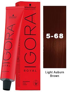 Schwarzkopf Igora Royal Permanent Hair Color - 5-68 Light Auburn Brown Beauty Choice Center Our eBay Store About Us Contact Us Schwarzkopf Igora Royal Permanent Hair Color - 5-68 Light Auburn Brown Schwarzkopf Igora Royal Permanent Hair Color - 5-68 Light Auburn Brown Light Auburn Brown, Royal Hair, Medium Ash Blonde, Beige Blond, Hair Structure, Light Auburn, Dark Auburn, Light Ash Blonde