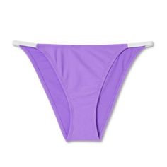 Nwt Wild Fable Womens Bikini Bottoms -Purple With White Straps On The Side -Extra Cheeky -Matching Tops Available! Many More Nwt Swimsuit/Bikini Options Available In Our Closet, Mix/Match Bundle And Save! Https://Www.Target.Com/P/Women-S-Extra-Cheeky-Bikini-Bottom-Wild-Fable-Purple/-/A-86822278?Preselect=86790667#Lnk=Sametab Swim, Beach, Bikini, Trend, Womens, Two-Piece, Swimwear, Target, Cute, Style, Vacation, Summer, Hot, Cheap, New, Brand New, New With Tags. Lavender Stretch Swimwear For Beach Season, Lavender Stretch Swimwear For Beachwear, Lavender Stretch Swimwear For Summer, Summer Lavender Stretch Swimwear, Purple Brief Swimwear For Summer, Purple Stretch Swimwear Brief, Purple Stretch Brief Swimwear, Stretch Lavender Beach Bottoms, Stretch Lavender Bottoms For The Beach