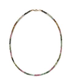 We re-imagined our customizable Mood Hoop concept for your neck! Wear our multicolor tourmaline necklace base solo or adorn it with our assortment of fine charms featuring colorful gemstones, pearls, and 14k gold. This necklace comes in 16" and 18" lengths, with an elongated 14k gold clasp for easier handling. Shop Fine Necklace Charms here. Rainbow Tourmaline, Fine Necklace, Colorful Gemstones, Hoop Charms, Necklace Charms, Diamond Quartz, Tourmaline Necklace, 14k Gold Necklace, Fall Accessories