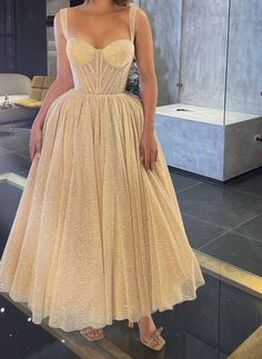 Makayla |A line Sweetheart Sparkling Tulle Homecoming Dress Homecoming Dresses Sparkly, Tulle Homecoming Dress, Cheap Homecoming Dresses, Corset Dress Prom, Wedding Dresses Corset, Fantasy Theme, Skirt Maxi, Gown Prom, Ball Gowns Prom