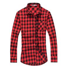 Pattern Type: PlaidSleeve Style: RegularStyle: CasualClosure Type: Single BreastedFabric Type: SatinMaterial: CottonCollar: Turn-Down CollarSleeve Length: FullShirts Type: Casual Shirts Recommended by the NEW YEAR GIFT GUIDE 2017 on rebateszone.com SKU: 1525639 Fitted Long Sleeve Casual Flannel Shirt, Winter Cotton Shirt Slim Fit, Winter Cotton Shirt With Slim Fit, Slim Fit Cotton Shirt For Winter, Winter Cotton Shirt In Slim Fit, Casual Slim Fit Shirt For Winter, Womens Summer Shorts, Cashmere Gloves, Warm Leggings