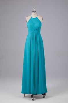 Elegant Halter Keyhole Chiffon Bridesmaid Dresses Ocean Blue Bridesmaid Dresses, Jade Bridesmaid Dresses, Blue Mermaid Prom Dress, Dark Red Dresses, Wedding Dress Champagne, Mermaid Bridesmaid Dresses, Chiffon Bridesmaid Dresses, Bridesmaid Dress Sizes, Box Package