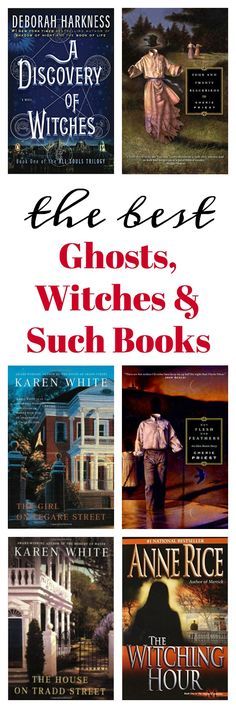 the ghost, witches and such books