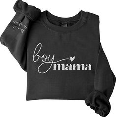 Boy Mom Shirt Ideas, Boy Mama Shirts, Boy Mom Sweatshirt, Boy Mom Shirt, Pregnant Sisters, Mom Of Boys, Mom Of Boys Shirt, Make Your Own Shirt, Boy Mama