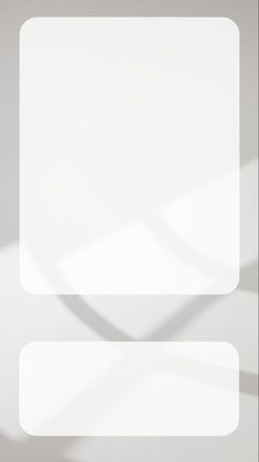 an abstract white background with two rectangular shapes