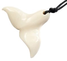 PRICES MAY VARY. This bone necklace features a pendant of Maori Whale Tail that is carved out of ox bone with wonderful details. The pendant represents speed and strength. It is often used as good luck charm. The pendant is held by an attractive black waxed cord that is for your perfect fit from 16 to 32 inch by sliding the slip knots of the waxed cord. A beautiful bone whale tail necklace for women men. Pendant Material: Ox Bone Pendant Size: 2.2 x 0.5 inch (55mm x 15mm) Necklace Length : 16 to Tail Bone, Whale Tail Necklace, Men Pendant, Bone Necklace, Bone Jewelry, Bone Pendant, Carved Bone, Luck Charm, Whale Tail