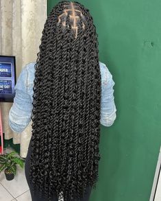 Island Twist With Curls Medium, Braids Hairstyles For Summer, Knotless Senegalese Twist, Boho Senegalese Twist, Island Twist, Boho Twists