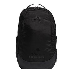 "Carry everything you need for practice or the gym with this adidas Defender backpack. Carry everything you need for practice or the gym with this adidas Defender backpack. Water-resistant base material keeps your stuff dry Sturdy backpack has a main compartment and a separate ventilated shoe garage for wet or muddy items Wipe-able matieral for easy spot cleaning with soap and water Fits a laptop up to 15.6"" 19.5""H x 11""W x 8.5""D Weight: 1.2 lbs. Zipper closure Manufacturer's lifetime warran Sporty Adidas Backpack, Sporty Adidas Logo Backpack, Black Adidas Bag With Logo, Adidas Sports Backpack With Logo, Adidas Gym Bag With Logo, Sporty Adidas Backpack For Outdoor Activities, Sporty Adidas Backpack For Travel, Sporty Adidas Logo Backpack For Travel, Sporty Adidas Travel Backpack