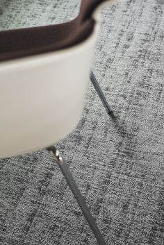 a close up of a chair on the floor