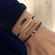 Chic Bracelet Stack, Rose Gold Beaded Bracelet, قلادات متدلية, Chic Bracelet, Diy Bracelet Designs, Beads Bracelet Design, Bracelets Handmade Beaded, Jade Beads, Handmade Fashion