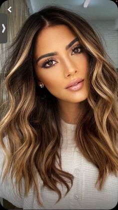 Brunette Hair With Highlights, Brunette Balayage Hair, Brown Hair Balayage, Hair Affair, Balayage Brunette, Short Hairstyle, Hair Color Balayage, Hair Inspiration Color, Brunette Hair