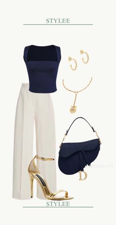 Elegantes Outfit Damen, Outfit Chic, Shein Outfits, Stylish Work Outfits, Casual Style Outfits