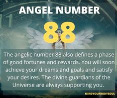 an angel number with the words,'86 the angel number 80 also defies a phase of good fortunes and rewards you will soon achieve your dreams and goals and