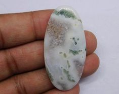 Agate d'arbre druzy, pierre précieuse, agate d'arbre naturelle, cabochon d'agate d'arbre faite main pour plusieurs usages de bijoux 40 x 30 x 6 mm 68 CTS - Etsy France