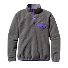 Our classic pullover jacket made of 200-weight Synchilla® polyester (85% recycled) fleece has Supplex® nylon reinforcement on the collar and provides everyday warmth and comfort Patagonia Fleece Pullover, Pullovers Outfit, Patagonia Pullover, Patagonia Fleece, Womens Fleece, Pullover Jacket, Patagonia Womens, Outdoor Outfit, Chino Shorts