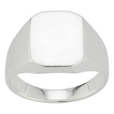 Accessorize in style with this Menster sterling silver square signet ring. Click on this JEWELRY & WATCHES GUIDE to learn about fit, styles, materials and more! Accessorize in style with this Menster sterling silver square signet ring. Click on this JEWELRY & WATCHES GUIDE to learn about fit, styles, materials and more! FEATURES Width: 2.54 mm - 12.7 mm Shank style: stackable Nickel free Metal: sterling silver Plating: rhodium Finish: polished Packaging: velvety pouch Gender: male. Age Group: ad Signet Ring, Rings Statement, Statement Rings, Jewelry Watches, Jewelry Rings, Square, Plating, Sterling Silver, 10 Things