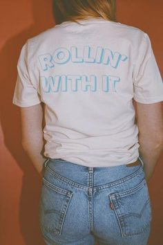 Rollin' With It Tee Summer Diy, Signature Style, Autumn Summer, Clothing And Shoes, Nice Dresses, Cute Outfits, Mens Graphic Tshirt, Wardrobe, Mens Tshirts