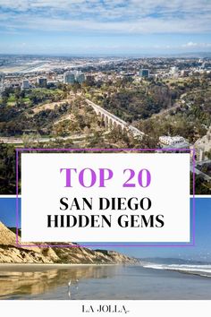 A panoramic aerial view of San Diego's Balboa Park and coastal cliffs reveals some of the city's hidden gems. Gas Lamp District San Diego, Weekend In San Diego, Ho Chi Minh Trail, San Diego Vacation, Visit San Diego, La Jolla Cove, Vision Art, Hotel Del Coronado