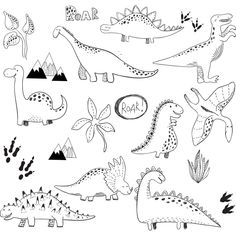 PRICES MAY VARY. Stylish Dino wallpaper: Our dinosaurs wall decals are perfect for creating an enchanting dinosaur-themed room. The package includes 36 stickers, covering approximately 5ft x 5ft wall space. Apply in an Instant: Perfect for your kid's room, these dinosaur family decals are pre-cut and can be applied in an instant. Transform your kid's nursery or bedroom in a matter of minutes! Versatile: Our dinosaur decals for walls are peel and stick, making them easy to apply and remove withou Dino Nursery Theme, Dinosaur Bedroom Wall, Dinosaur Nursery Theme, Dino Wallpaper, Dinosaur Decals, Dinosaur Decor Bedroom, Dinosaur Family, Boys Wall Stickers, Dinosaur Wall Decor