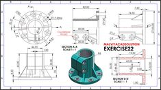 an image of the technical drawing for a machine with measurements and instructions to make it