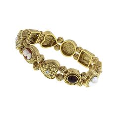 Affordable Vintage Stretch Bracelet, Affordable Vintage Gold Stretch Bracelet, Cameo Bracelet, Silver Jewelry Accessories, 1928 Jewelry, Vintage Inspired Jewelry, Cameo Jewelry, Sterling Silver Charm Bracelet, Charm Bangle